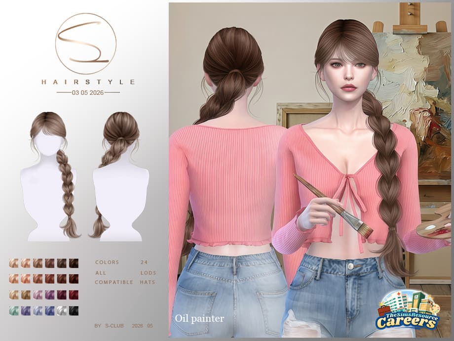 Прическа Braids Hairstyle